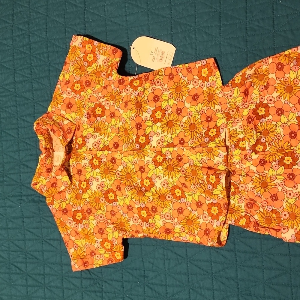 NWTs toddler linen blend outfit